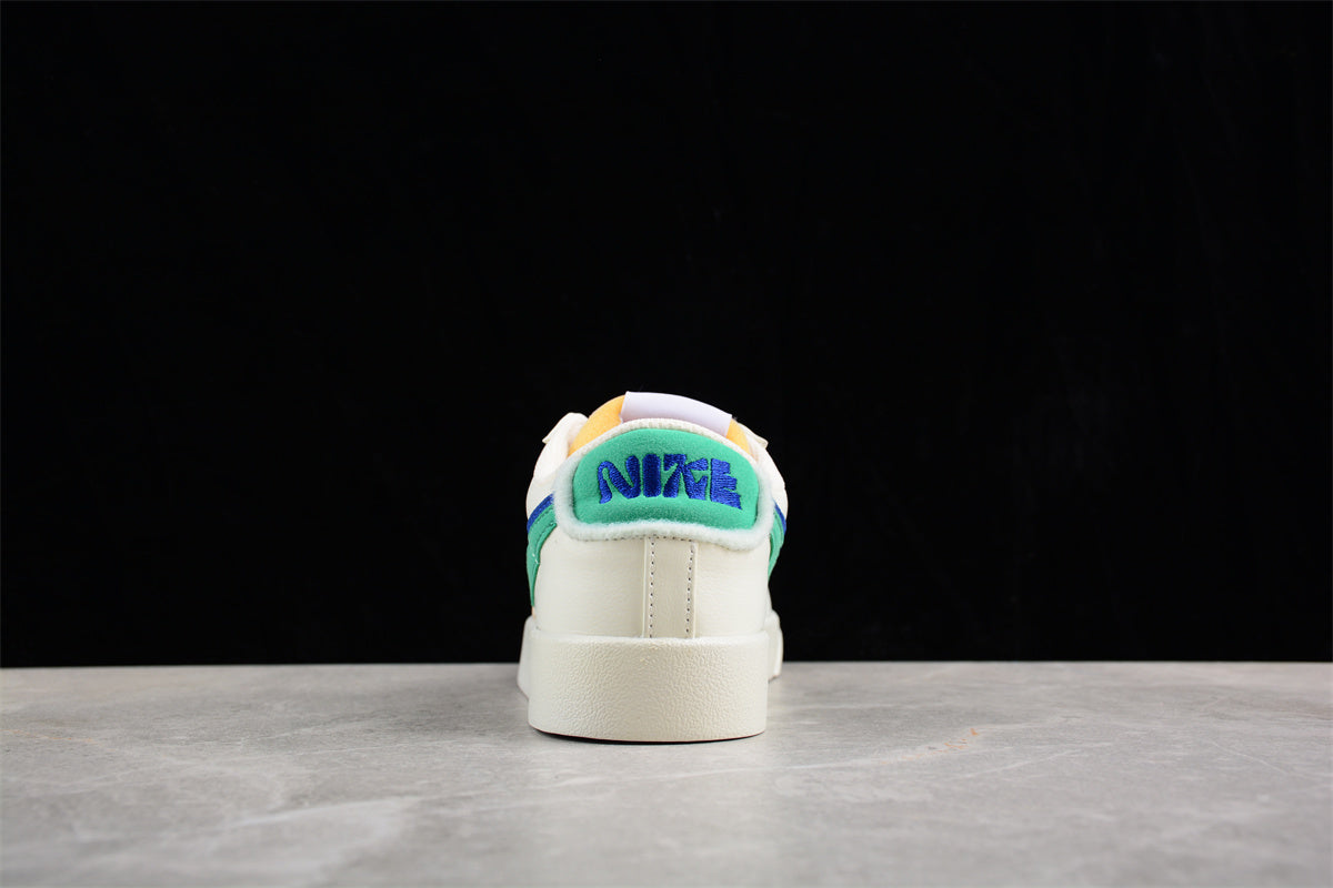 Blazer Low '77 blanco, verde y navy