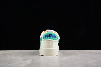 Blazer Low '77 blanco, verde y navy