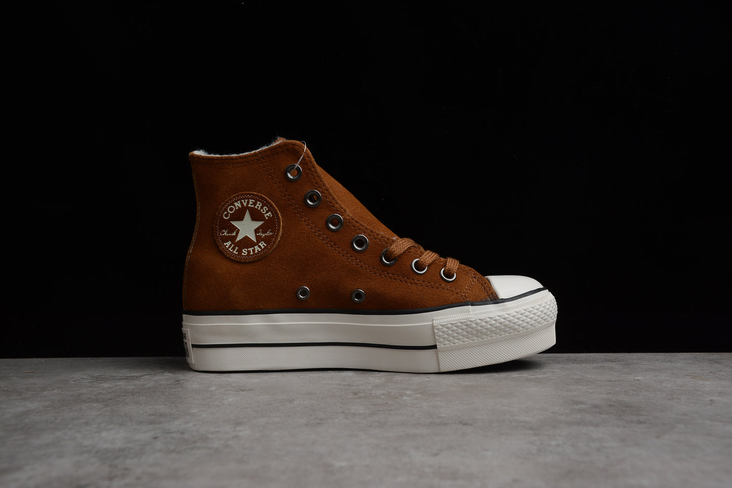 Chuck 70 HI Plataforma marrom