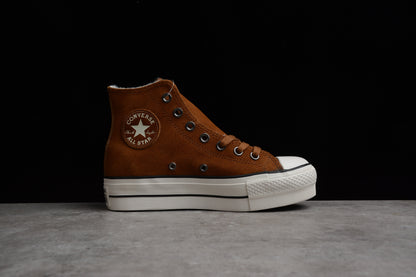 Chuck 70 HI Plataforma marrom