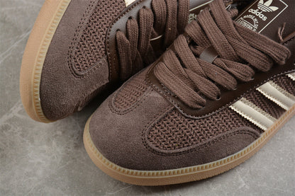 Samba OG marrom e bege