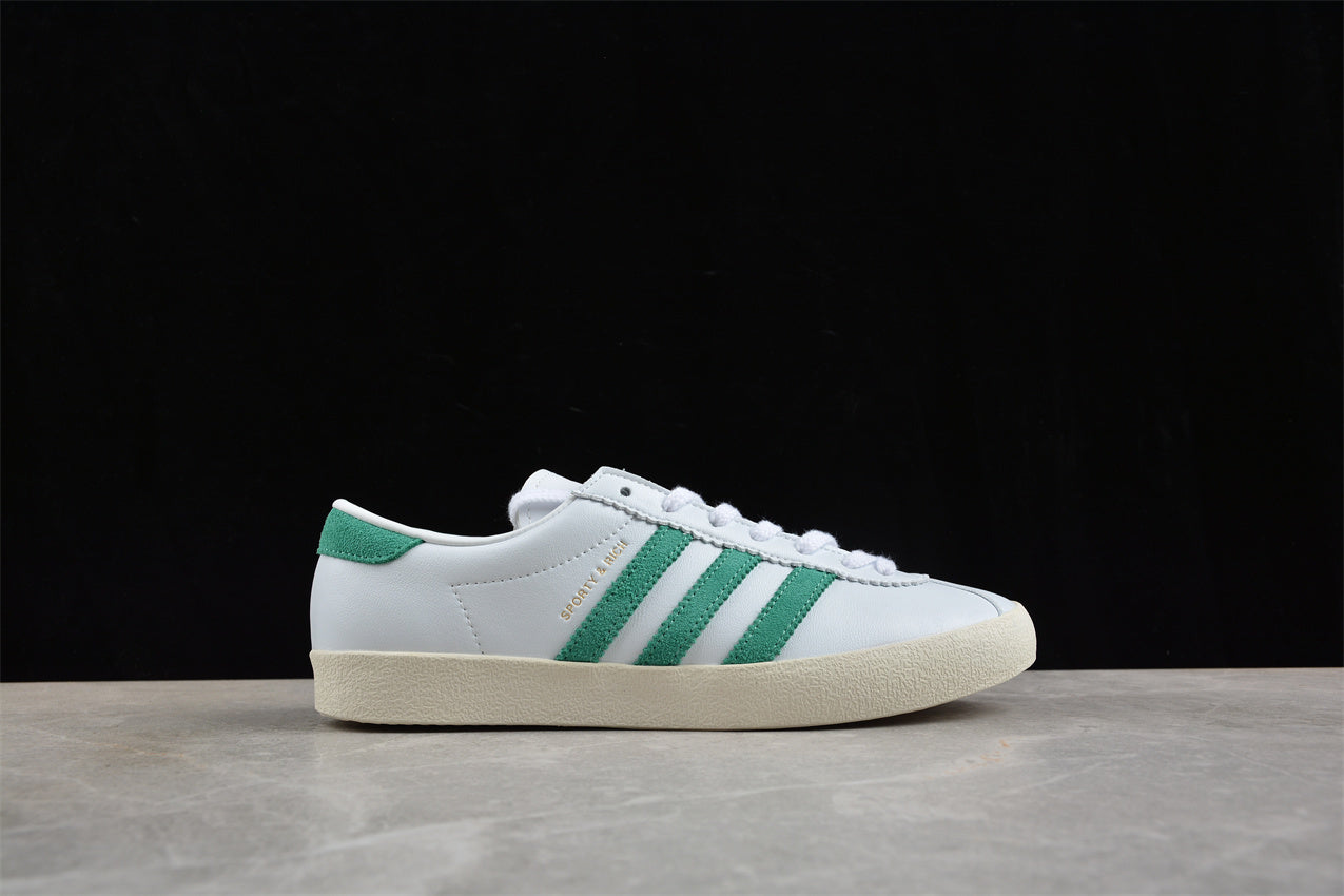 Sporty & Rich branco e verde