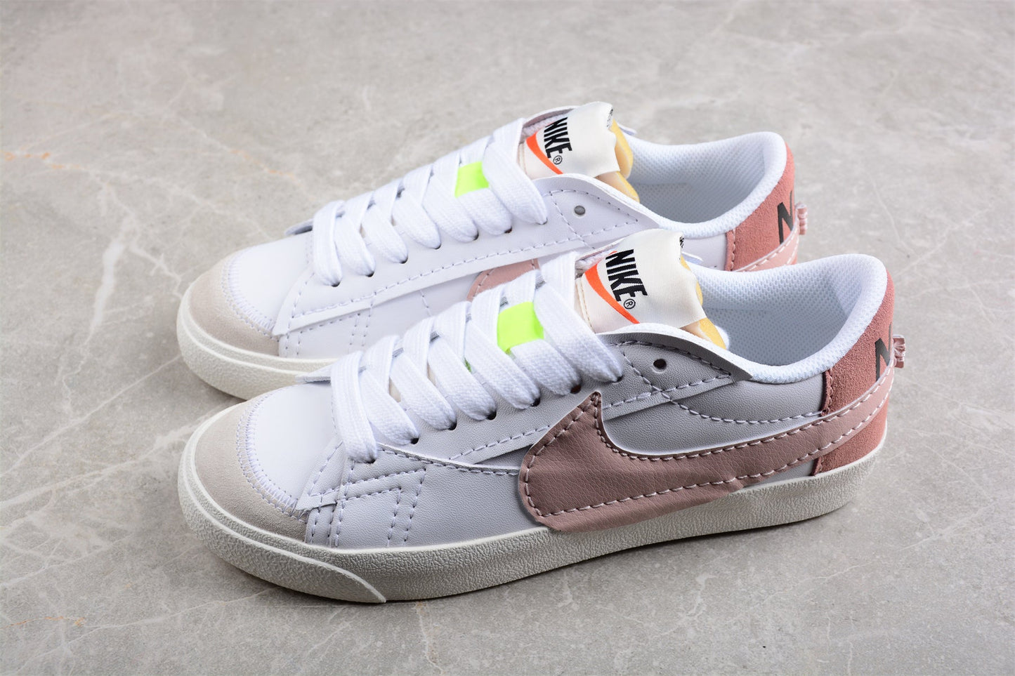 Blazer Low ’77 branco e rosa
