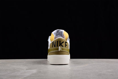 Blazer Low ’77 branco e dourado
