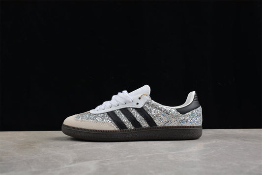 Samba OG prateado com preto