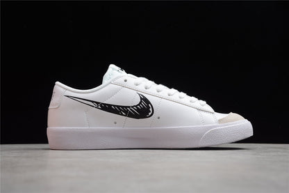 Blazer low '77 branco e preto