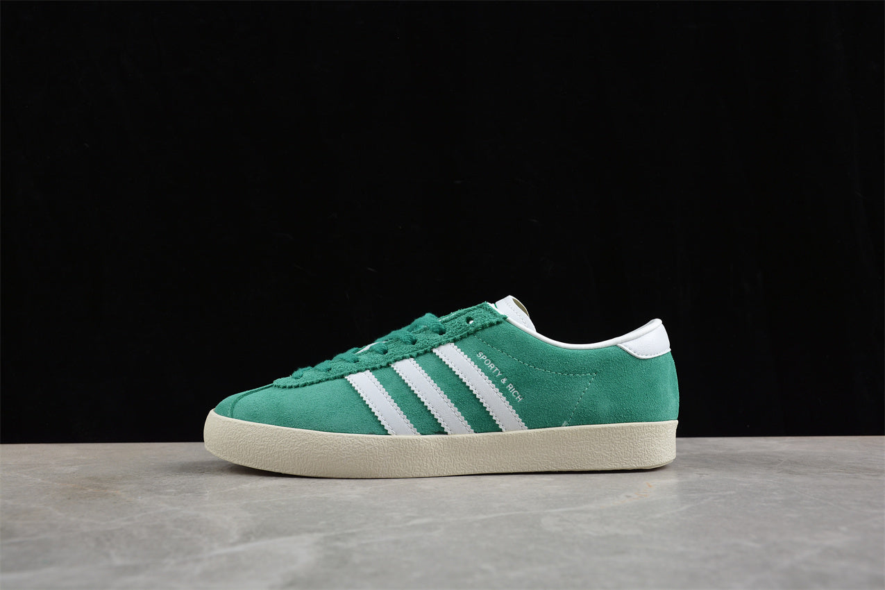 Sporty & Rich verde-claro e branco