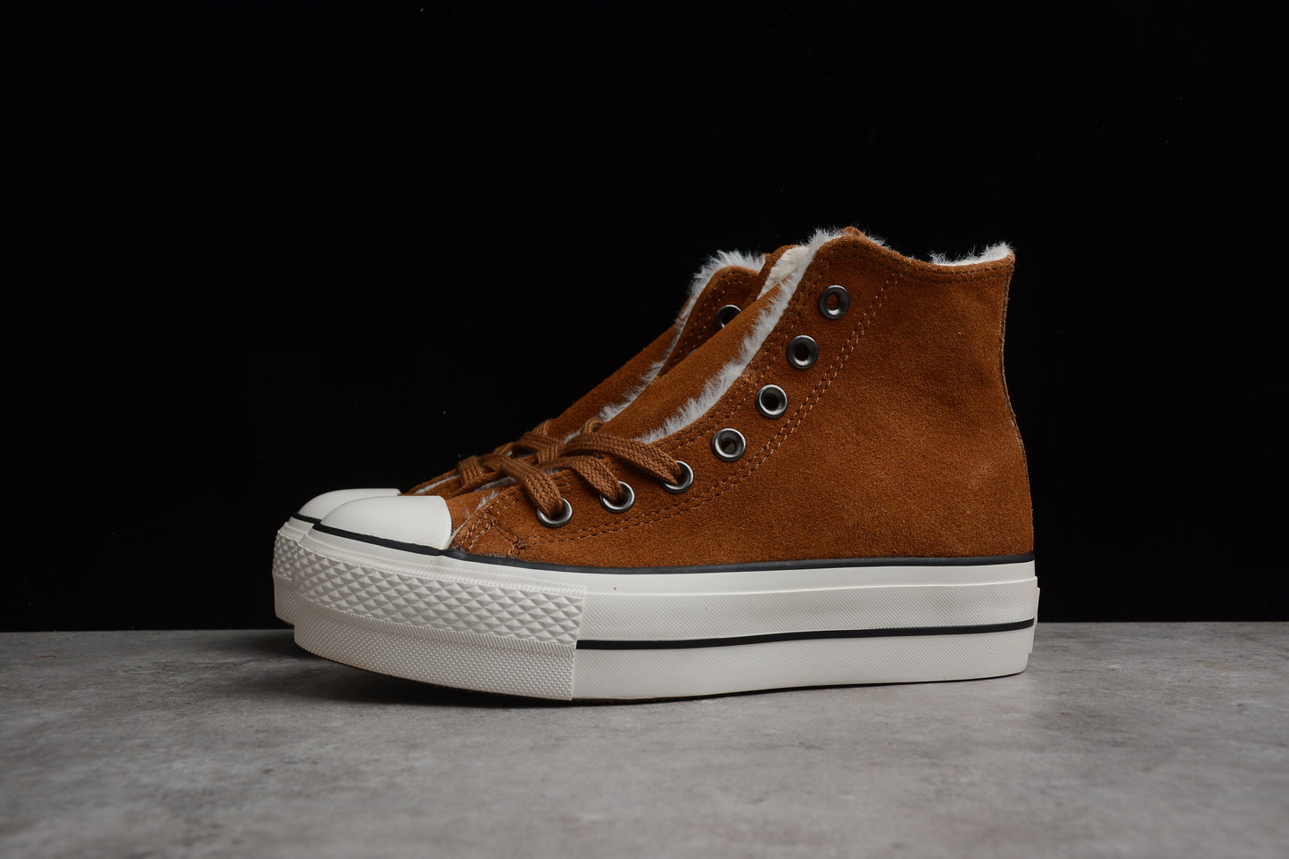 Chuck 70 HI Plataforma marrom