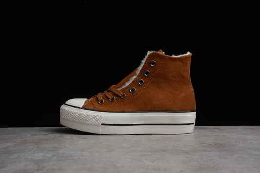 Chuck 70 HI Plataforma marrom