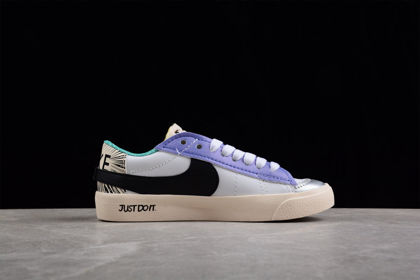 Blazer Low ’77 branco e multicolorido