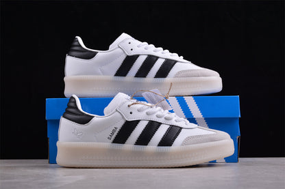 Samba XLG plataforma branco, preto e dourado