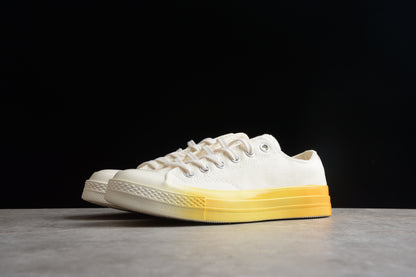 Chuck 70 Low bege e amarelo