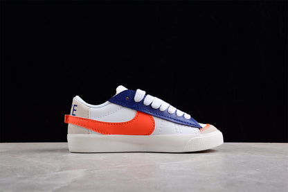 Blazer Low ’77 branco, azul e vermelho