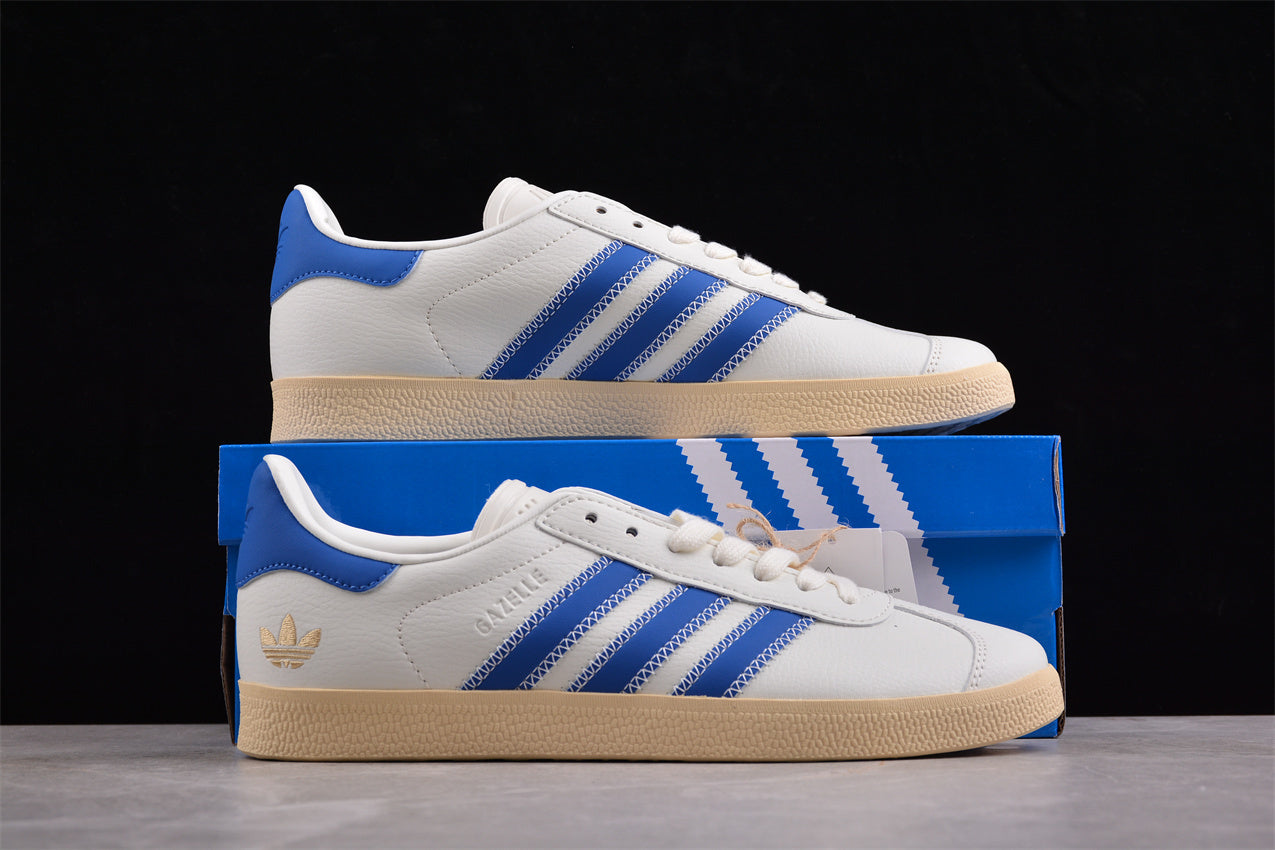 Gazelle branco e azul