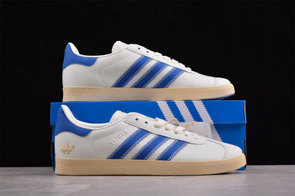 Gazelle branco e azul