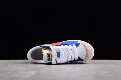 Blazer Low ’77 branco, azul e vermelho