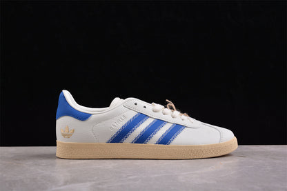 Gazelle branco e azul
