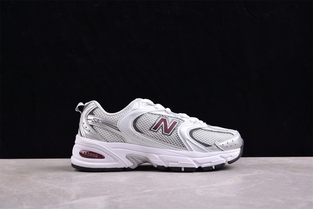 NB 530 prateadas e bordô