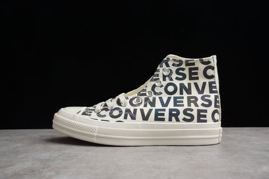 Chuck 70 HI branco e preto