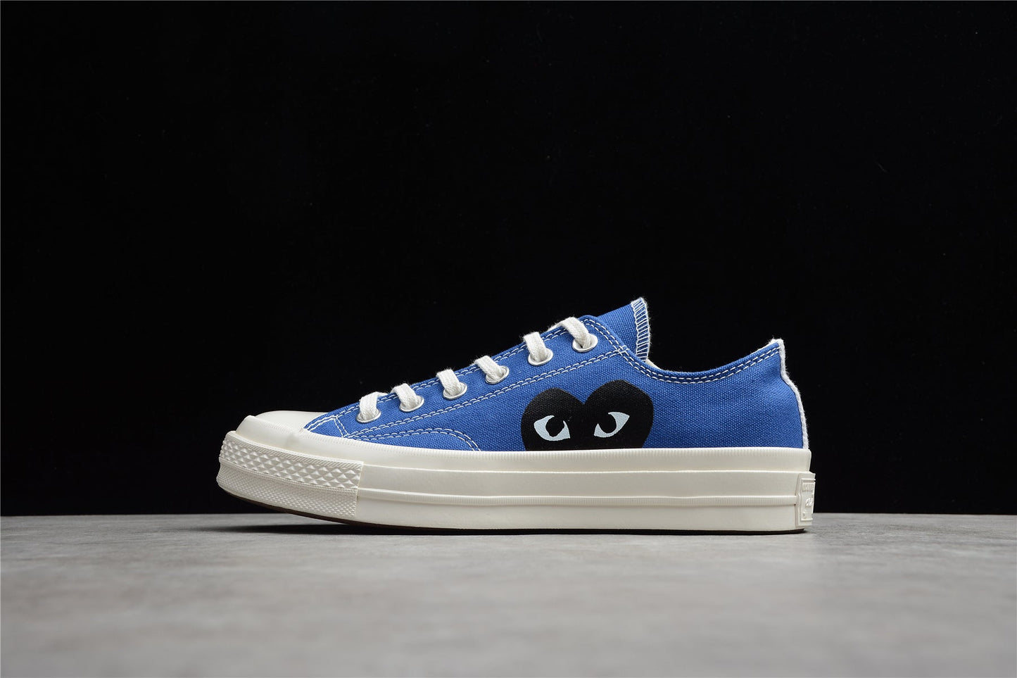 Comme des Garçons Play Chuck 70 low Platforma azul