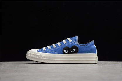 Comme des Garçons Play Chuck 70 low Platforma azul