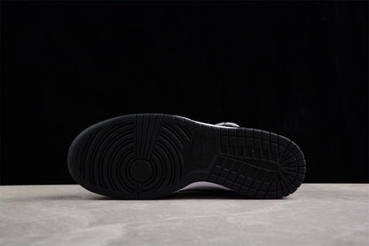 Dunk Low marrom, branco e preto