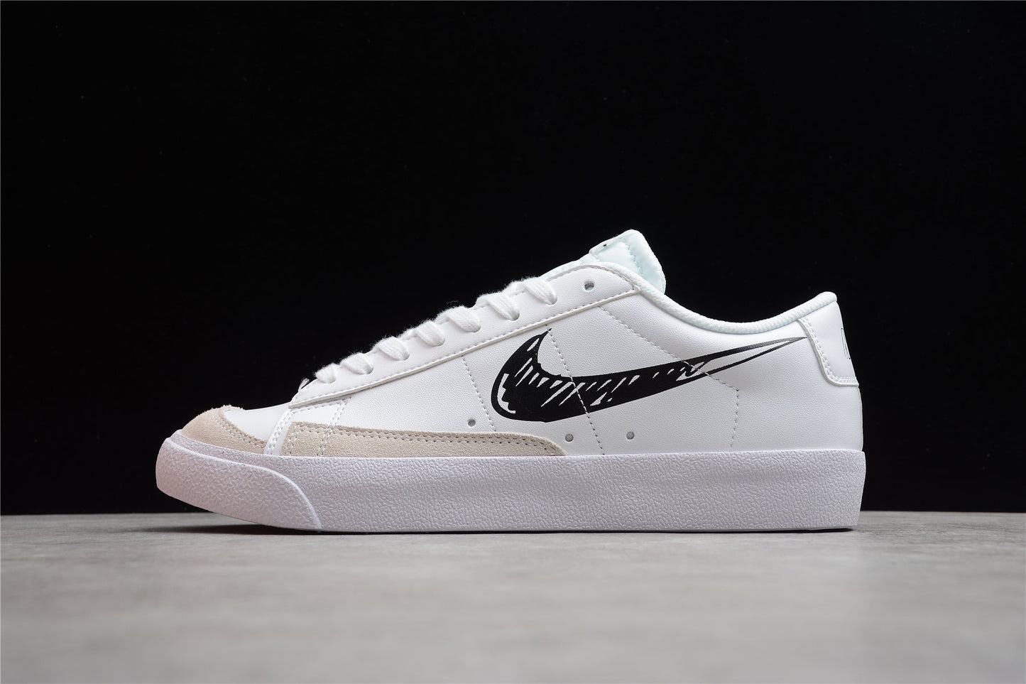 Blazer low '77 branco e preto
