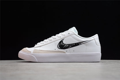 Blazer low '77 branco e preto