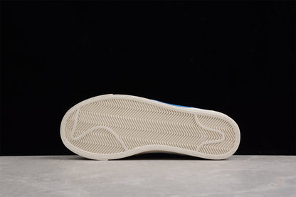 Blazer Low ’77 branco, verde e azul