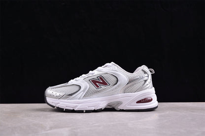 NB 530 prateadas e bordô