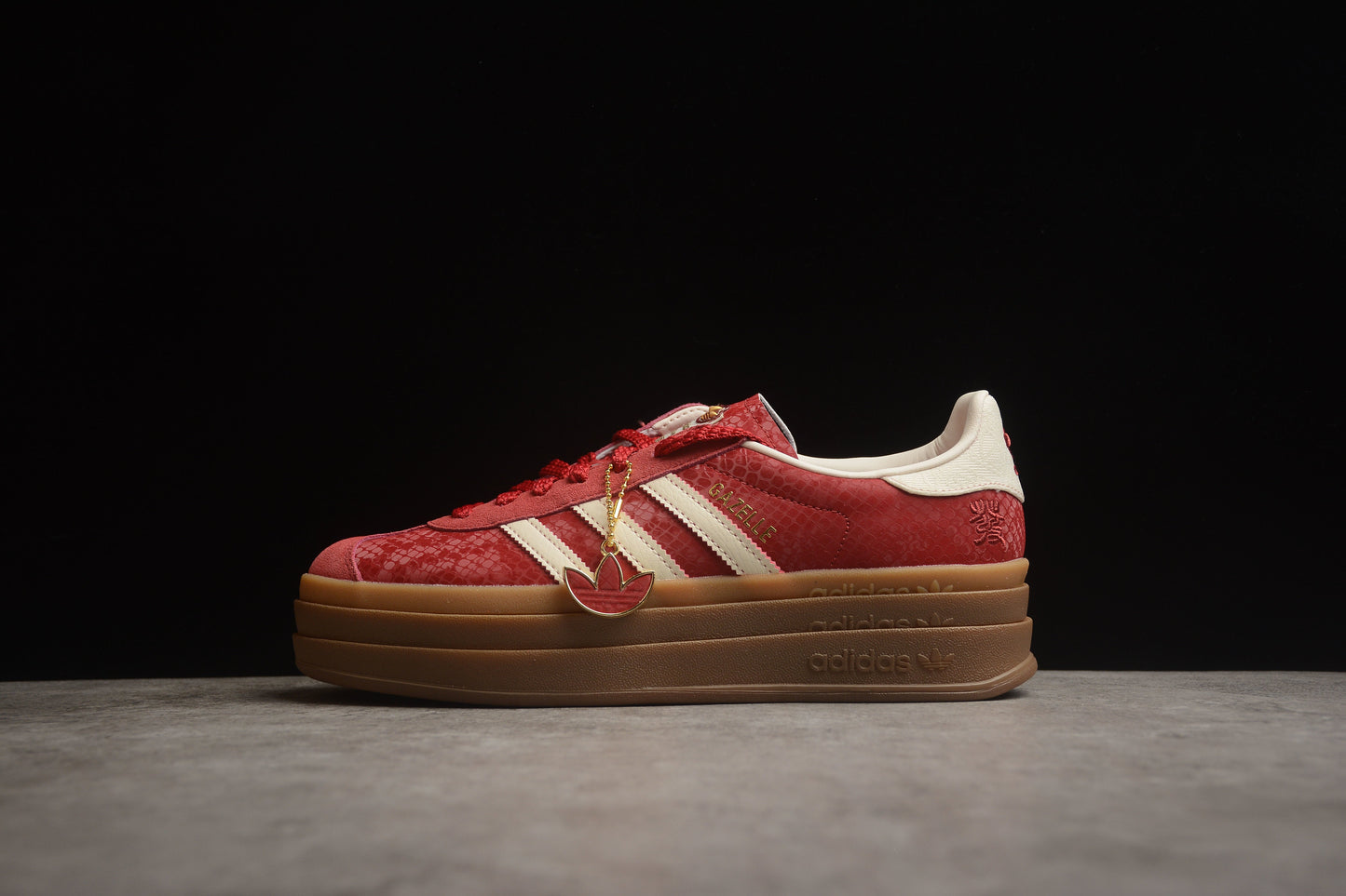 Gazelle Bold rojo y blanco