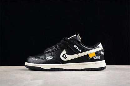 Dunk Low “Calsonic Nissan Impul” preto e branco