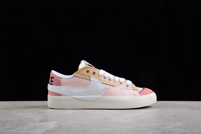 Blazer Low ’77 rosa, bege e branco