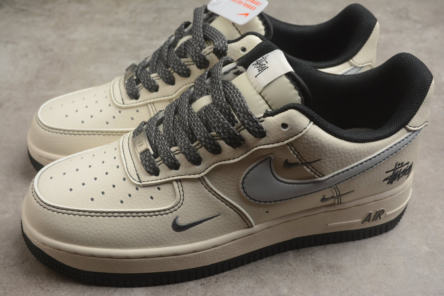 Fabrika Supply Air Force 1 ’07 Beige / Carbon Black | zapatillas Fabrika Supply
