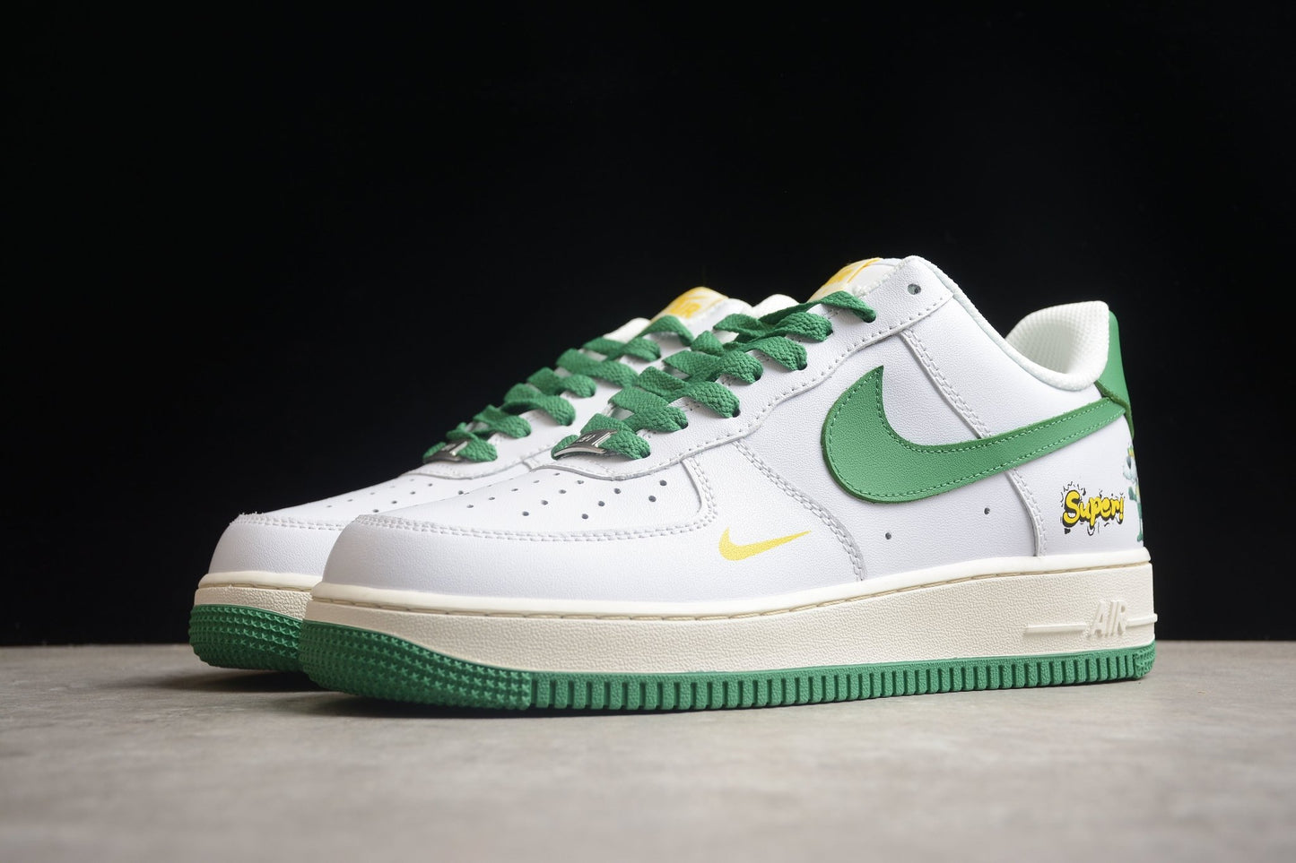 Fabrika Supply Air Force 1 ’07 White / Green | zapatillas Fabrika Supply