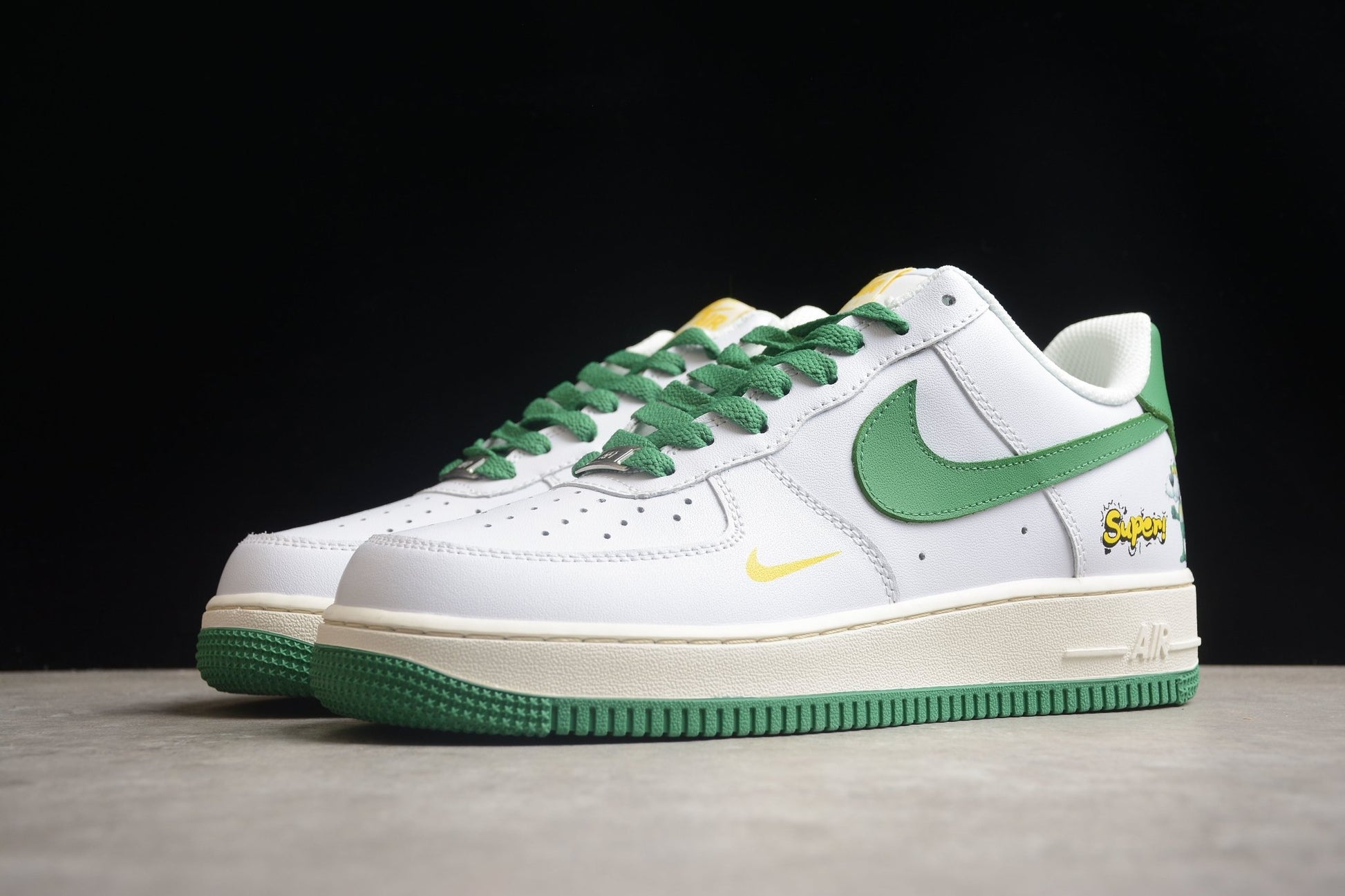 Fabrika Supply Air Force 1 ’07 White / Green | zapatillas Fabrika Supply