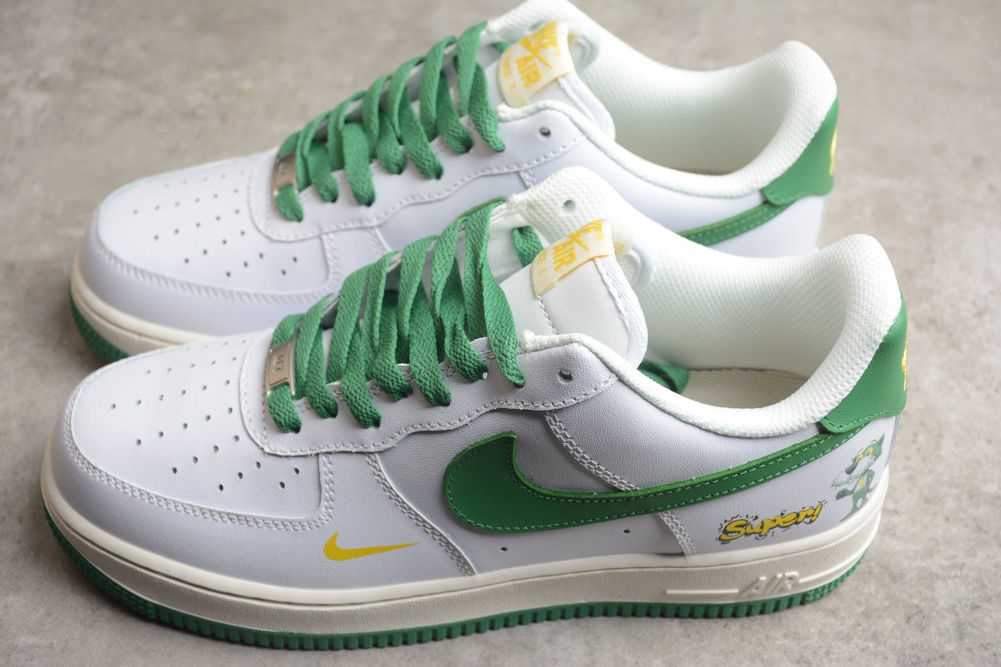 Fabrika Supply Air Force 1 ’07 White / Green | zapatillas Fabrika Supply