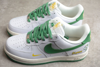 Fabrika Supply Air Force 1 ’07 White / Green | zapatillas Fabrika Supply