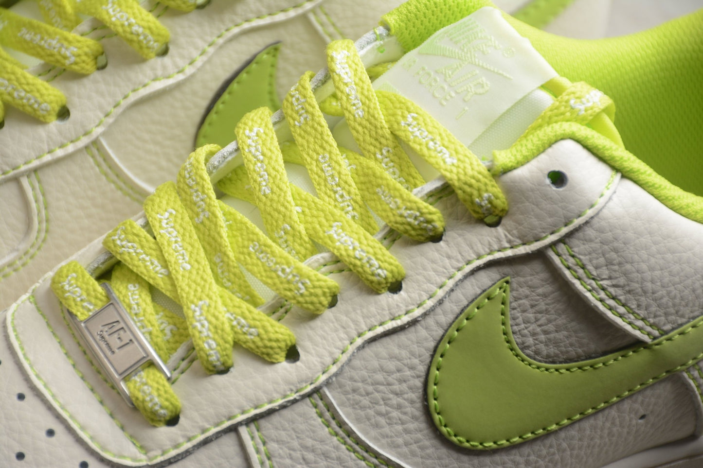 Fabrika Supply Air Force 1 ’07 White / Lime Green | zapatillas Fabrika Supply