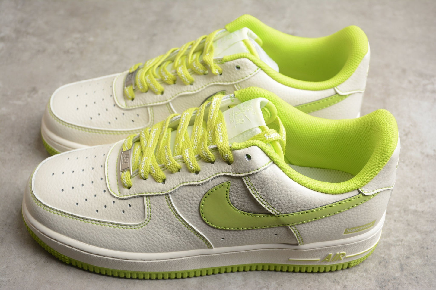 Fabrika Supply Air Force 1 ’07 White / Lime Green | zapatillas Fabrika Supply