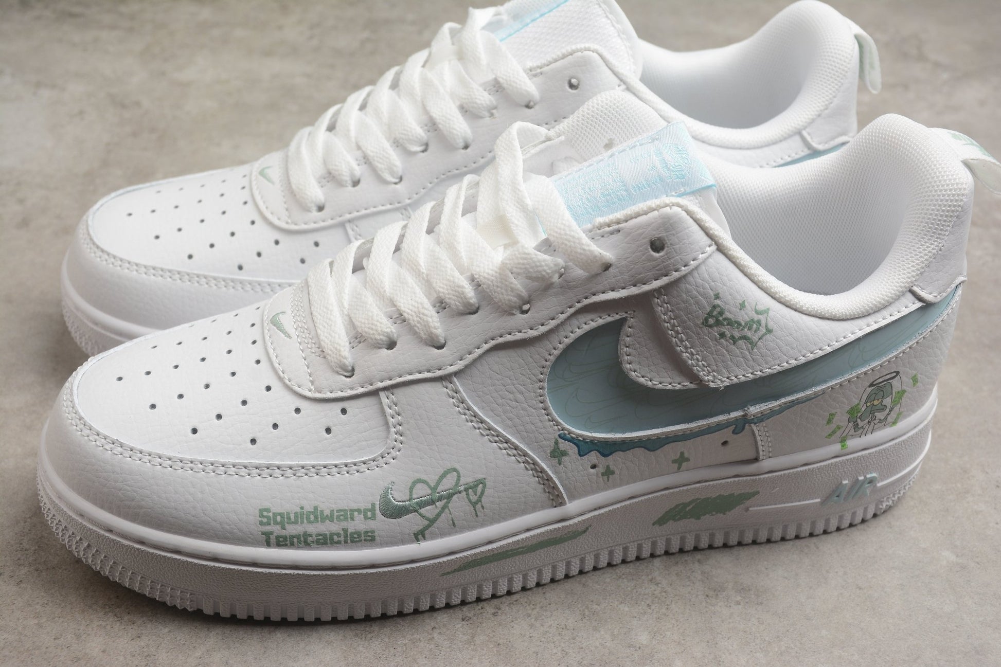 Fabrika Supply Air Force 1 ’07 White / Sky Blue | zapatillas Fabrika Supply