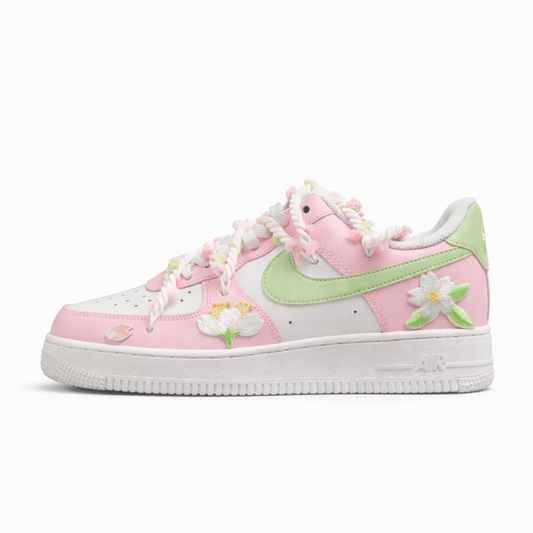 Fabrika Supply Air Force 1 Low “Cherry Blossom” Pink / Light Green | zapatillas Fabrika Supply