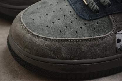 Fabrika Supply Air Force 1 Low Happy Drip / Grey Suede | zapatillas Fabrika Supply