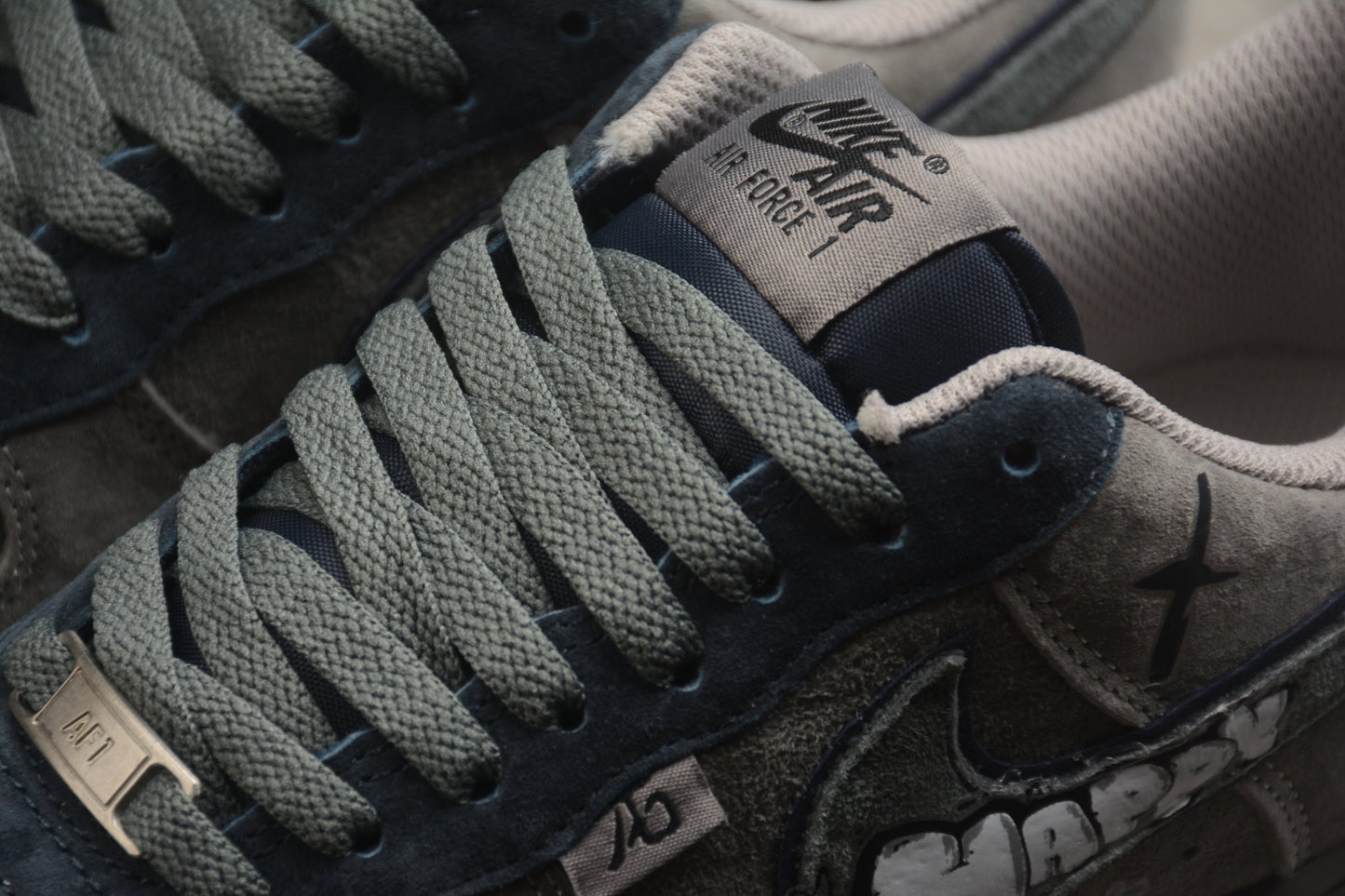 Fabrika Supply Air Force 1 Low Happy Drip / Grey Suede | zapatillas Fabrika Supply