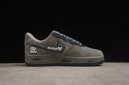 Fabrika Supply Air Force 1 Low Happy Drip / Grey Suede | zapatillas Fabrika Supply