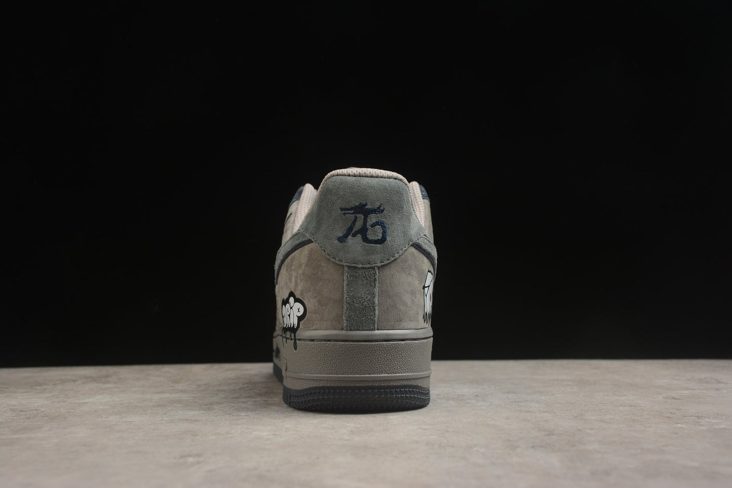 Fabrika Supply Air Force 1 Low Happy Drip / Grey Suede | zapatillas Fabrika Supply
