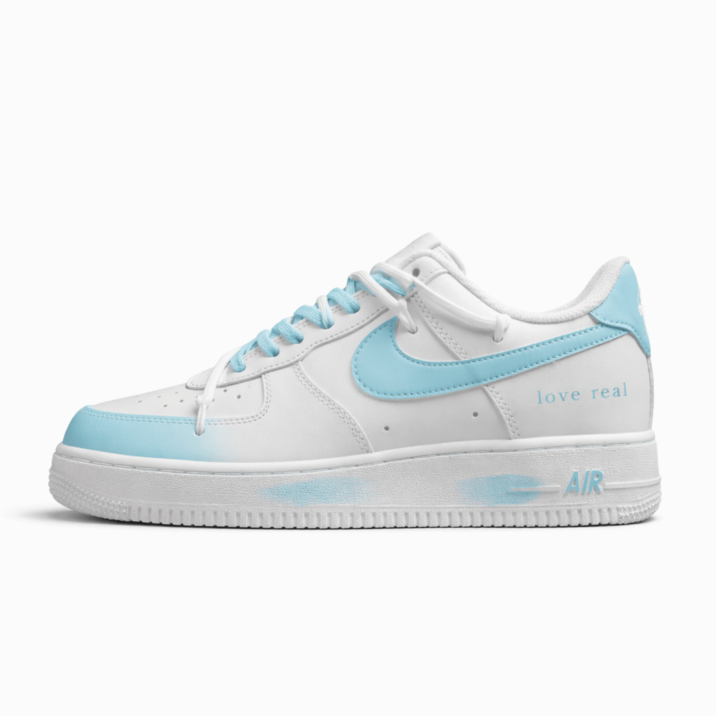 Fabrika Supply Air Force 1 Low “Love Real” White / Sky Blue | zapatillas Fabrika Supply
