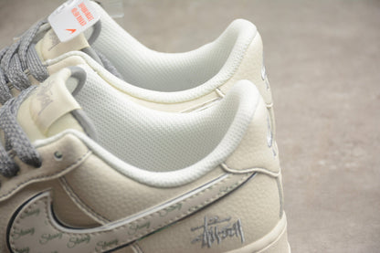 Fabrika Supply Air Force 1 Low x Stüssy Beige / Grey | zapatillas Fabrika Supply