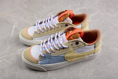 Fabrika Supply Blazer Low ’77 Beige / Blue / White | zapatillas Fabrika Supply
