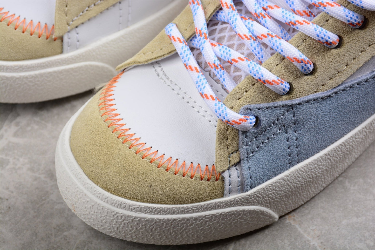 Fabrika Supply Blazer Low ’77 Beige / Blue / White | zapatillas Fabrika Supply